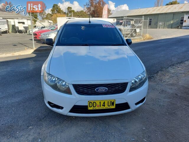 2010 FORD FALCON (LPG) FG UTE TRAY, 2 DOORS, 2 SEATS