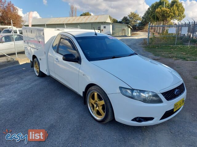 2010 FORD FALCON (LPG) FG UTE TRAY, 2 DOORS, 2 SEATS