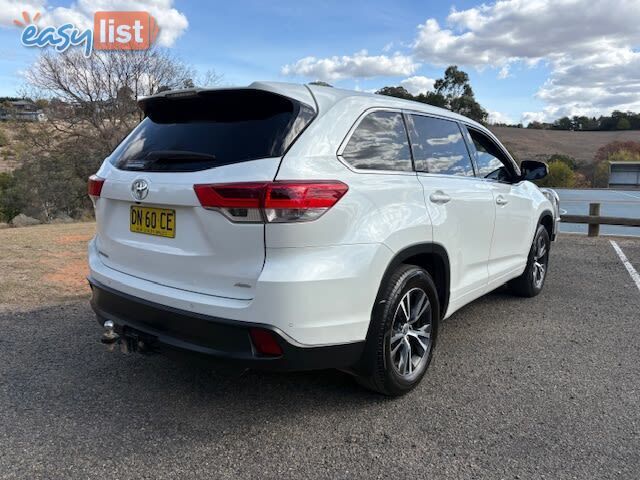 2019 TOYOTA KLUGER GX (4X4) GSU55R SUV, 4 DOORS, 7 SEATS