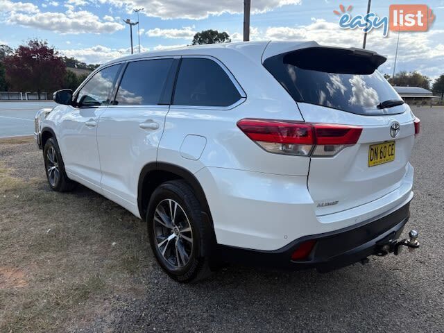 2019 TOYOTA KLUGER GX (4X4) GSU55R SUV, 4 DOORS, 7 SEATS