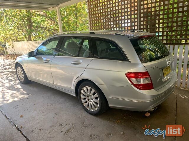 2008 MERCEDES-BENZ C200 KOMPRESSOR ELEGANCE W204 WAGON, 4 DOORS, 5 SEATS