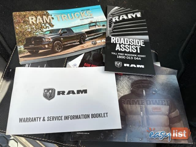 2019 RAM 1500 EXPRESS (4X4) BLACK PACK MY18 UTE TRAY, 4 DOORS, 5 SEATS