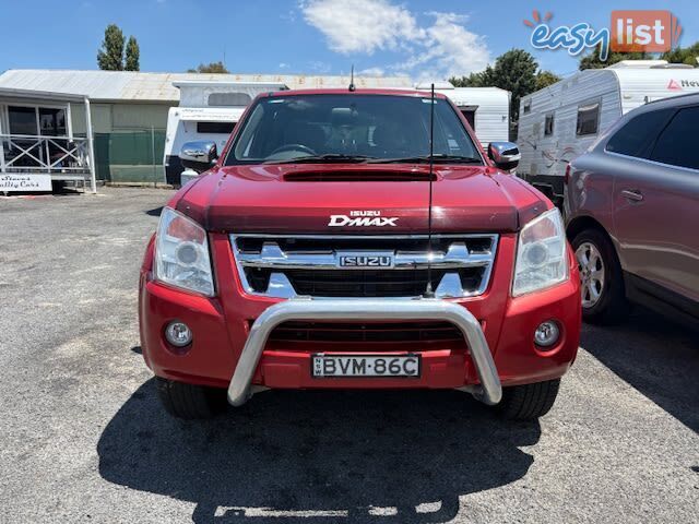 2011 ISUZU D-MAX LS (4X2) TF MY10 UTE TRAY, 4 DOORS, 5 SEATS