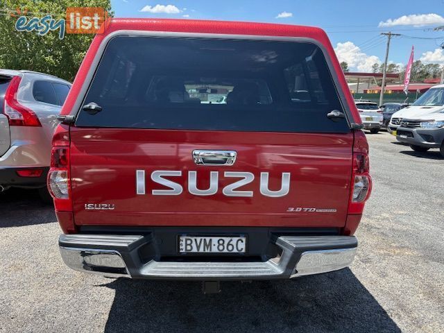 2011 ISUZU D-MAX LS (4X2) TF MY10 UTE TRAY, 4 DOORS, 5 SEATS