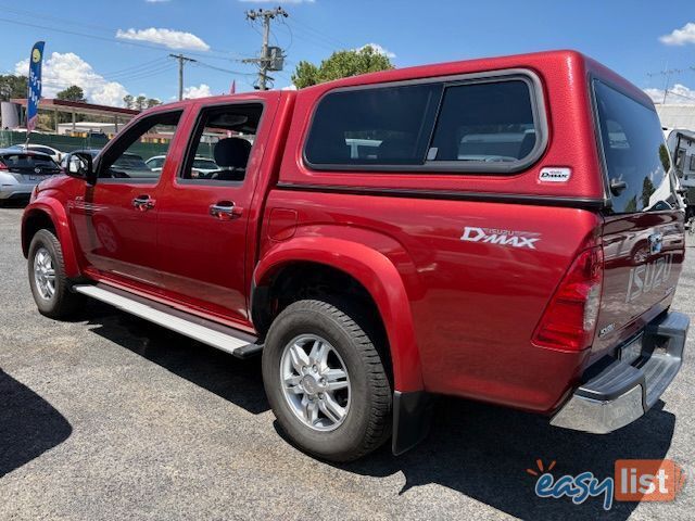 2011 ISUZU D-MAX LS (4X2) TF MY10 UTE TRAY, 4 DOORS, 5 SEATS