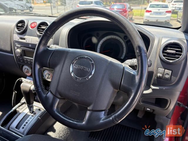 2011 ISUZU D-MAX LS (4X2) TF MY10 UTE TRAY, 4 DOORS, 5 SEATS