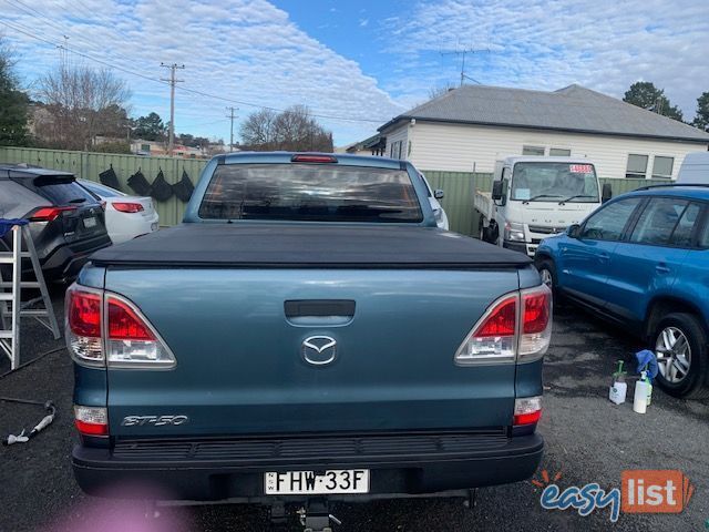 2013 MAZDA BT-50 XT (4X2) MY13 UTE TRAY, 4 DOORS, 5 SEATS
