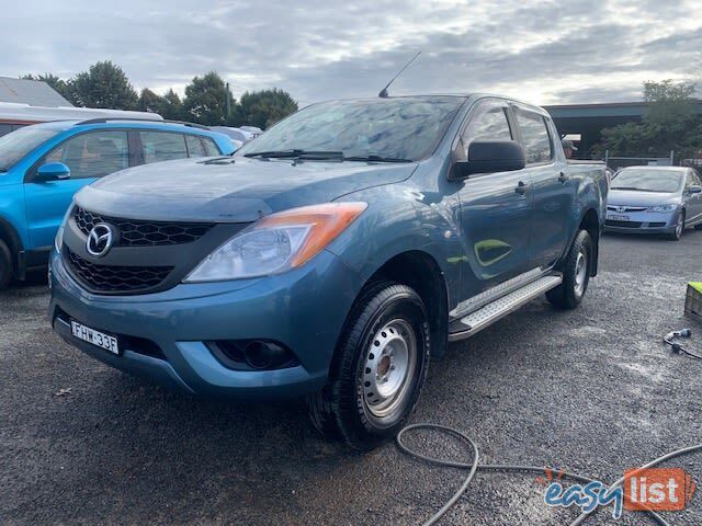 2013 MAZDA BT-50 XT (4X2) MY13 UTE TRAY, 4 DOORS, 5 SEATS