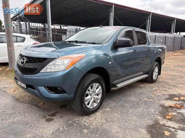 2013 MAZDA BT-50 XT (4X2) MY13 UTE TRAY, 4 DOORS, 5 SEATS