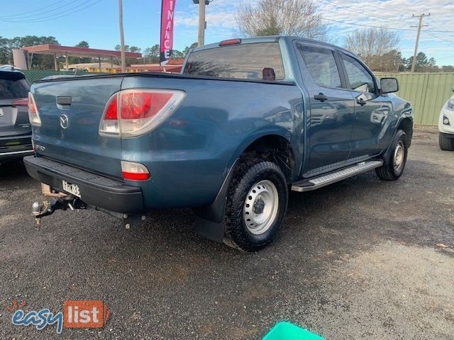 2013 MAZDA BT-50 XT (4X2) MY13 UTE TRAY, 4 DOORS, 5 SEATS