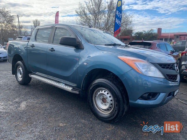 2013 MAZDA BT-50 XT (4X2) MY13 UTE TRAY, 4 DOORS, 5 SEATS