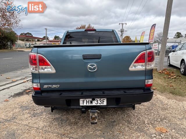 2013 MAZDA BT-50 XT (4X2) MY13 UTE TRAY, 4 DOORS, 5 SEATS