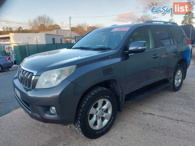 2012 TOYOTA LANDCRUISER PRADO GXL (4X4) KDJ150R 11 UPGRADE SUV, 4 DOORS, 7 SEATS