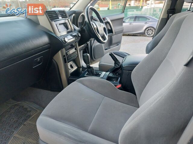 2012 TOYOTA LANDCRUISER PRADO GXL (4X4) KDJ150R 11 UPGRADE SUV, 4 DOORS, 7 SEATS