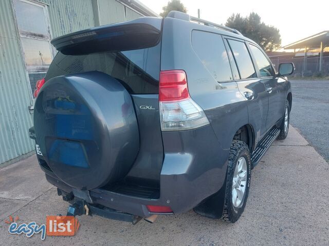 2012 TOYOTA LANDCRUISER PRADO GXL (4X4) KDJ150R 11 UPGRADE SUV, 4 DOORS, 7 SEATS