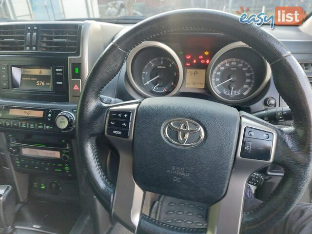 2012 TOYOTA LANDCRUISER PRADO GXL (4X4) KDJ150R 11 UPGRADE SUV, 4 DOORS, 7 SEATS