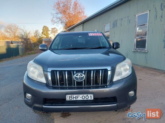 2012 TOYOTA LANDCRUISER PRADO GXL (4X4) KDJ150R 11 UPGRADE SUV, 4 DOORS, 7 SEATS