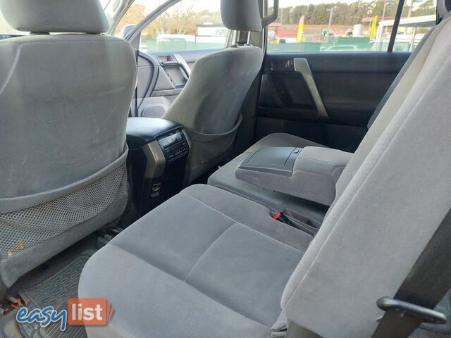 2012 TOYOTA LANDCRUISER PRADO GXL (4X4) KDJ150R 11 UPGRADE SUV, 4 DOORS, 7 SEATS