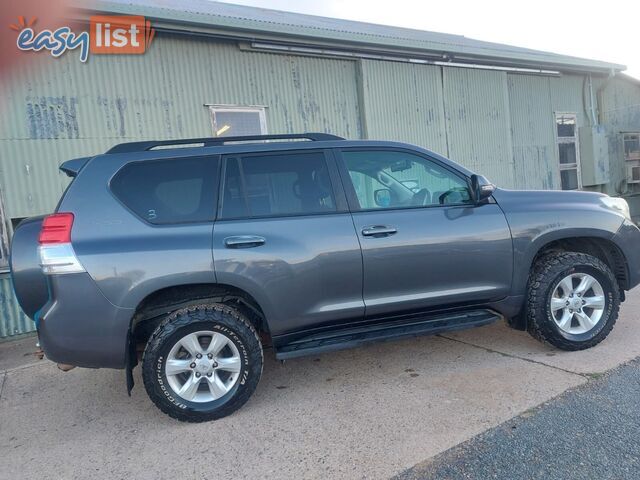 2012 TOYOTA LANDCRUISER PRADO GXL (4X4) KDJ150R 11 UPGRADE SUV, 4 DOORS, 7 SEATS