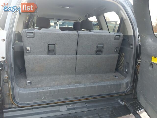 2012 TOYOTA LANDCRUISER PRADO GXL (4X4) KDJ150R 11 UPGRADE SUV, 4 DOORS, 7 SEATS