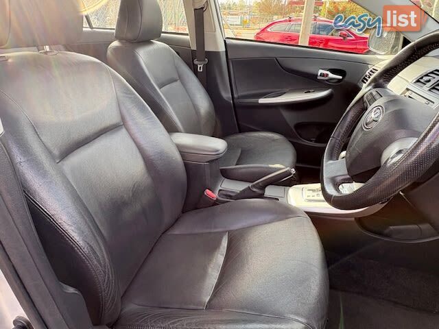 2011 TOYOTA COROLLA ULTIMA ZRE153R MY11 SEDAN, 4 DOORS, 5 SEATS