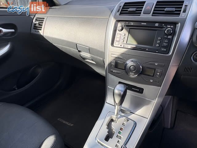 2011 TOYOTA COROLLA ULTIMA ZRE153R MY11 SEDAN, 4 DOORS, 5 SEATS