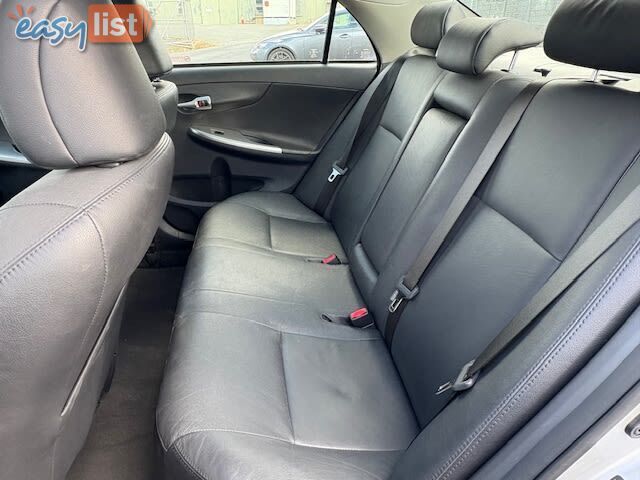 2011 TOYOTA COROLLA ULTIMA ZRE153R MY11 SEDAN, 4 DOORS, 5 SEATS
