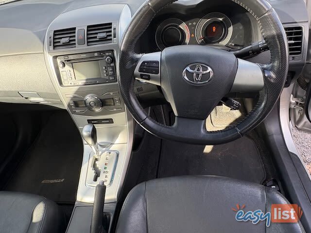 2011 TOYOTA COROLLA ULTIMA ZRE153R MY11 SEDAN, 4 DOORS, 5 SEATS