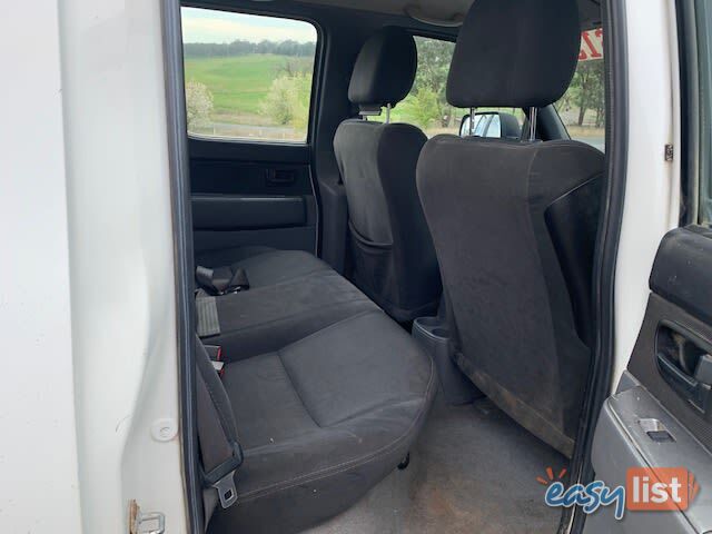 2008 FORD RANGER XL (4X4) PJ 07 UPGRADE UTE TRAY, 4 DOORS, 5 SEATS