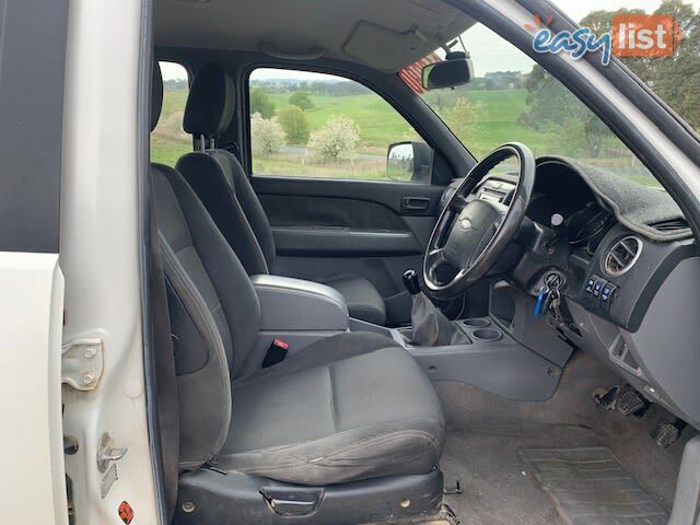 2008 FORD RANGER XL (4X4) PJ 07 UPGRADE UTE TRAY, 4 DOORS, 5 SEATS