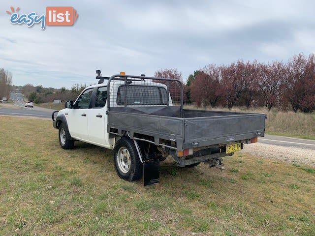 2008 FORD RANGER XL (4X4) PJ 07 UPGRADE UTE TRAY, 4 DOORS, 5 SEATS