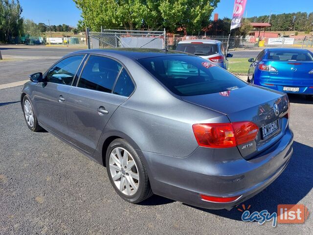 2012 VOLKSWAGEN JETTA 118 TSI COMFORTLINE 1KM MY13 SEDAN, 4 DOORS, 5 SEATS