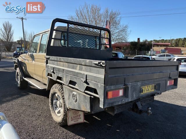 2019 TOYOTA LANDCRUISER GXL (4X4) VDJ79R UTE TRAY, 4 DOORS, 5 SEATS
