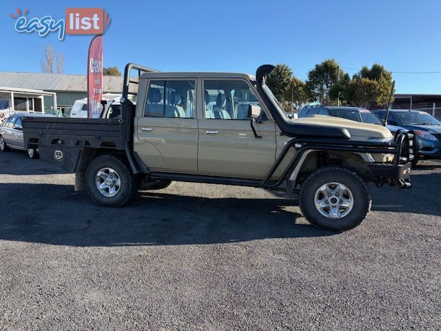 2019 TOYOTA LANDCRUISER GXL (4X4) VDJ79R UTE TRAY, 4 DOORS, 5 SEATS