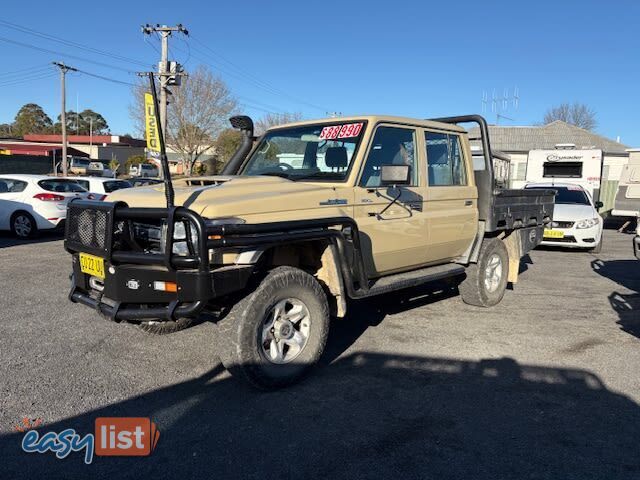 2019 TOYOTA LANDCRUISER GXL (4X4) VDJ79R UTE TRAY, 4 DOORS, 5 SEATS
