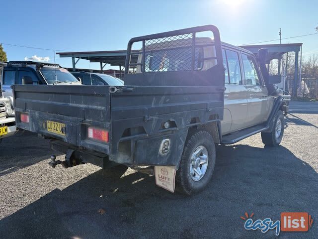 2019 TOYOTA LANDCRUISER GXL (4X4) VDJ79R UTE TRAY, 4 DOORS, 5 SEATS