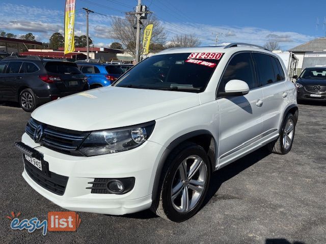 2015 VOLKSWAGEN TIGUAN 155 TSI R-LINE (4X4) 5NC MY16 SUV, 4 DOORS, 5 SEATS