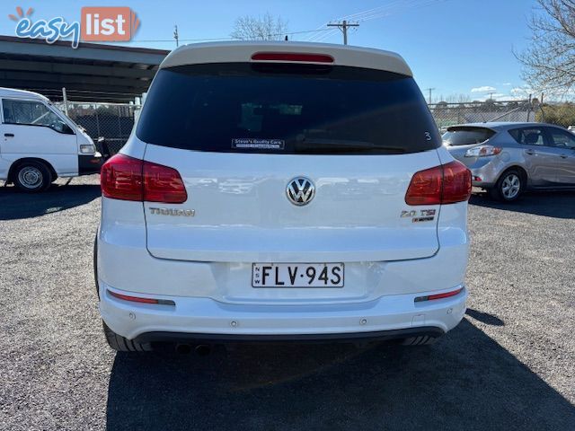 2015 VOLKSWAGEN TIGUAN 155 TSI R-LINE (4X4) 5NC MY16 SUV, 4 DOORS, 5 SEATS