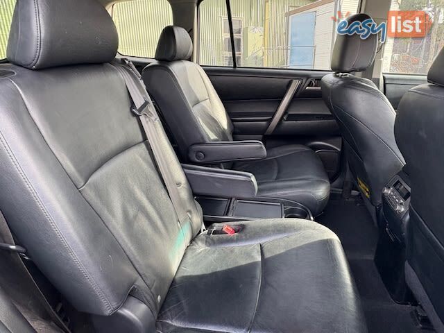 2008 TOYOTA KLUGER KX-S (4X4) GSU45R SUV, 4 DOORS, 7 SEATS