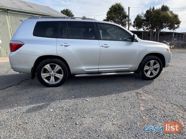 2008 TOYOTA KLUGER KX-S (4X4) GSU45R SUV, 4 DOORS, 7 SEATS