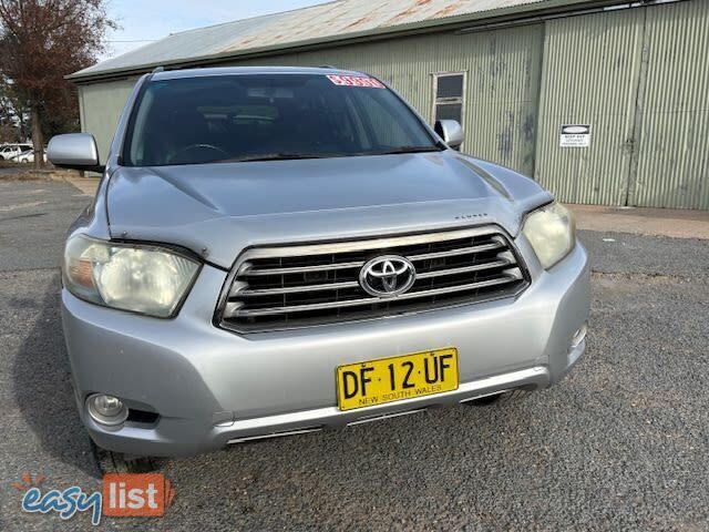 2008 TOYOTA KLUGER KX-S (4X4) GSU45R SUV, 4 DOORS, 7 SEATS