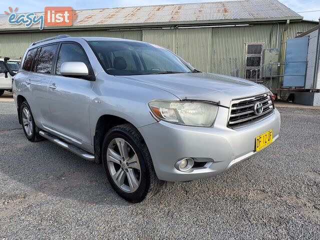 2008 TOYOTA KLUGER KX-S (4X4) GSU45R SUV, 4 DOORS, 7 SEATS