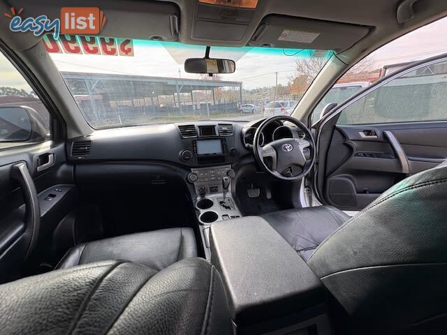 2008 TOYOTA KLUGER KX-S (4X4) GSU45R SUV, 4 DOORS, 7 SEATS
