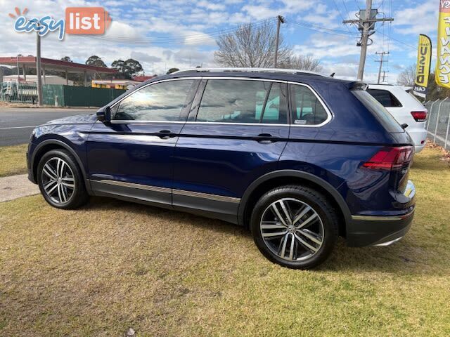 2018 VOLKSWAGEN TIGUAN 162 TSI HIGHLINE 5NA MY19 SUV, 4 DOORS, 5 SEATS