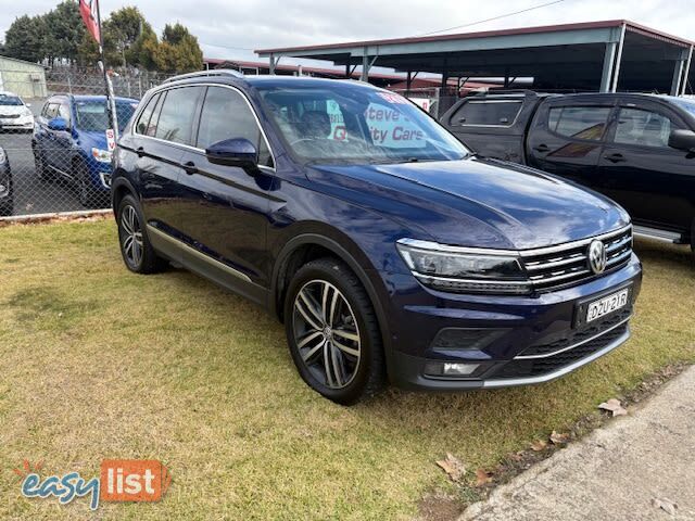 2018 VOLKSWAGEN TIGUAN 162 TSI HIGHLINE 5NA MY19 SUV, 4 DOORS, 5 SEATS