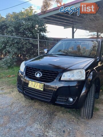 2012 GREAT WALL V240 (4X4) K2 MY11 UTE TRAY, 4 DOORS, 5 SEATS