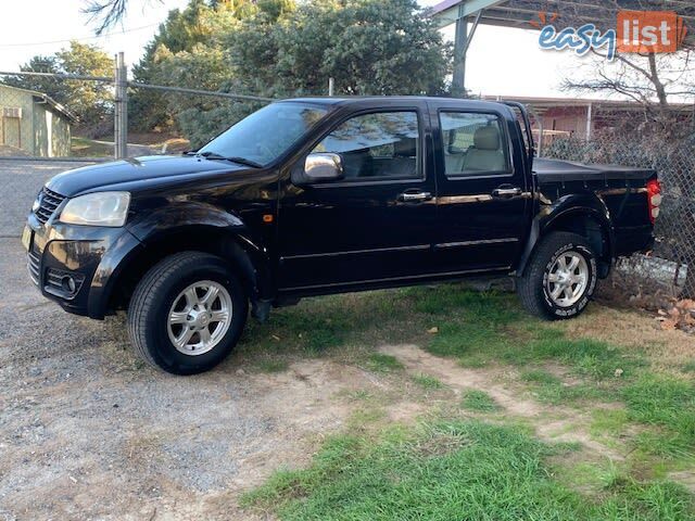 2012 GREAT WALL V240 (4X4) K2 MY11 UTE TRAY, 4 DOORS, 5 SEATS