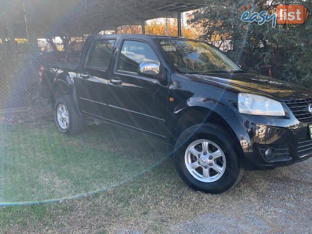 2012 GREAT WALL V240 (4X4) K2 MY11 UTE TRAY, 4 DOORS, 5 SEATS