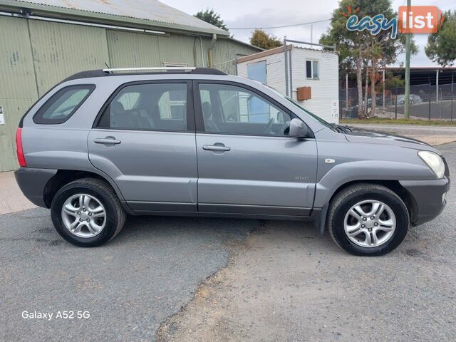 2007 KIA SPORTAGE EX (4X4) KM SUV, 4 DOORS, 5 SEATS