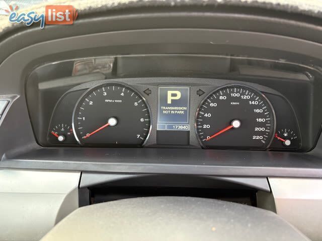 2008 FORD FALCON (LPG) FG UTE TRAY, 2 DOORS, 2 SEATS